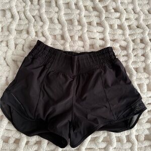 Women's Black Athletic Shorts